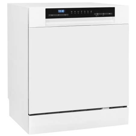 EXQUISIT GSP508-030D Geschirrspüler (freistehend (Besteckkorb, 550 mm breit, 49 dB (A), D)