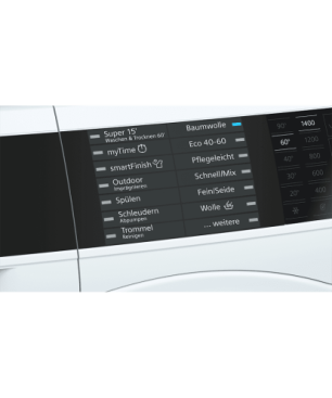 SIEMENS WD14U512 Waschtrockner (10 kg / 6 kg, 1400 U/Min.)