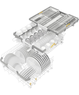MIELE G 7165 SCVI XXL AutoDos Geschirrspüler (vollintegrierbar, 598 mm breit, 43 dB (A), B)