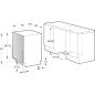 GORENJE REFURBISHED (*) GV561D10 Geschirrspüler (vollintegrierbar (Besteckschublade, 448 mm breit, 45 dB (A), D) GORENJE REFURBISHED (*) GV561D10 Geschirrspüler (vollintegrierbar (Besteckschublade, 448 mm breit, 45 dB (A), D)