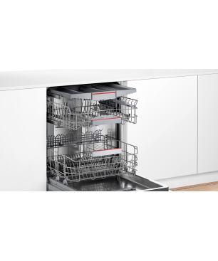 BOSCH SMI 6 TCS 00 E Serie 6 Geschirrspüler (teilintegrierbar (Besteckschublade, 598 mm breit, 44 dB (A), A)