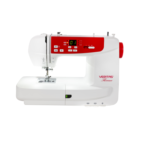 VERITAS FLORENCE Stickmaschine (70 Watt, 1 Stufen Knopflochautomatik)