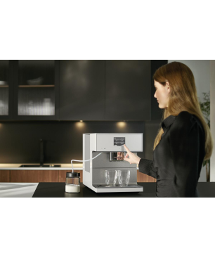 MIELE CM 7550 Kaffeevollautomat Brillantweiß