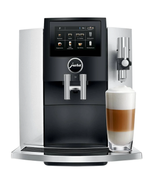 JURA 15382 S8 MOONLIGHT SILVER (EA) Kaffeevollautomat Moonlight Silver
