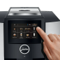 JURA 15382 S8 MOONLIGHT SILVER (EA) Kaffeevollautomat Moonlight Silver