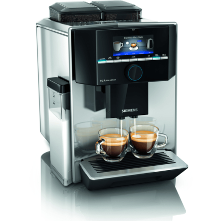 SIEMENS TI9575X7DE Kaffeevollautomat Silber/Schwarz