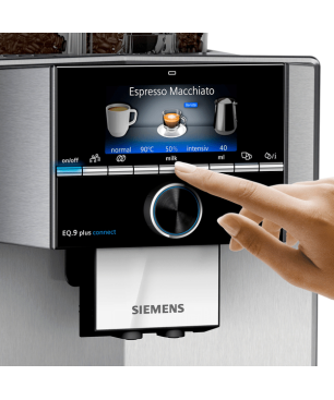SIEMENS TI9575X7DE Kaffeevollautomat Silber/Schwarz