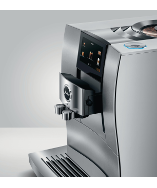 JURA Z10 (EA) Kaffeevollautomat Aluminium White