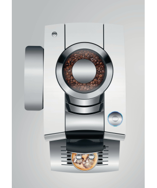 JURA Z10 (EA) Kaffeevollautomat Aluminium White