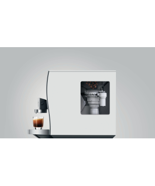 JURA Z10 (EA) Kaffeevollautomat Aluminium White
