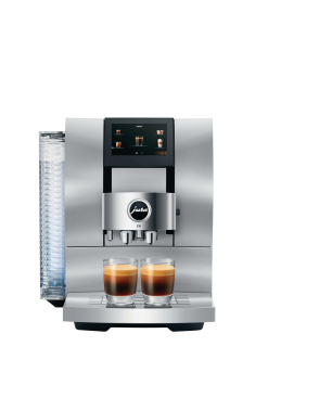 JURA Z10 (EA) Kaffeevollautomat Aluminium White