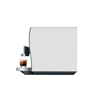 JURA Z10 (EA) Kaffeevollautomat Aluminium White