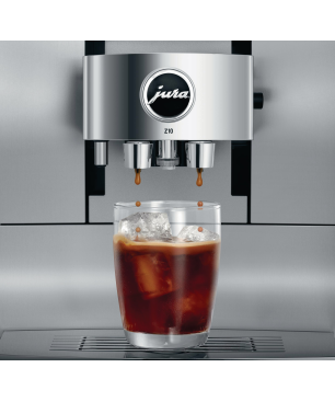 JURA Z10 (EA) Kaffeevollautomat Aluminium White