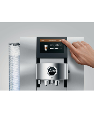 JURA Z10 (EA) Kaffeevollautomat Aluminium White