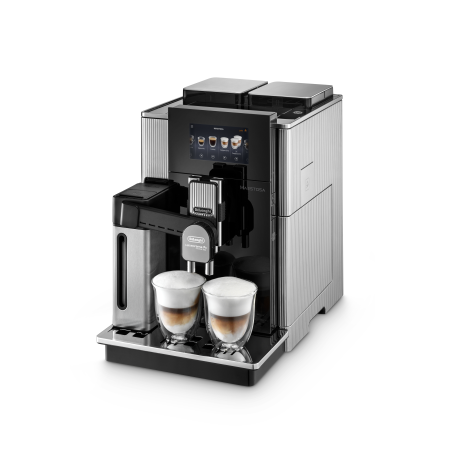 DELONGHI Maestosa EPAM960.75.GLM Kaffeevollautomat Silber/Schwarz