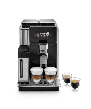 DELONGHI Maestosa EPAM960.75.GLM Kaffeevollautomat Silber/Schwarz