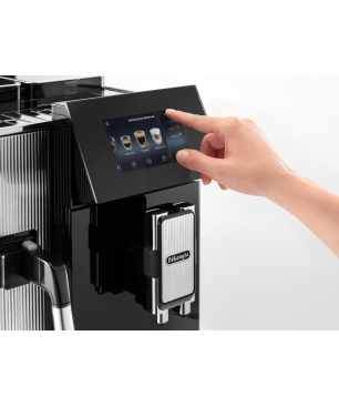 DELONGHI Maestosa EPAM960.75.GLM Kaffeevollautomat Silber/Schwarz