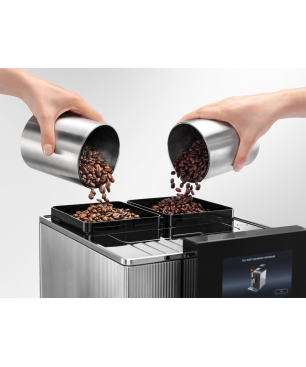 DELONGHI Maestosa EPAM960.75.GLM Kaffeevollautomat Silber/Schwarz