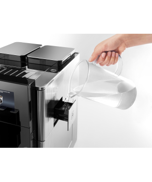 DELONGHI Maestosa EPAM960.75.GLM Kaffeevollautomat Silber/Schwarz