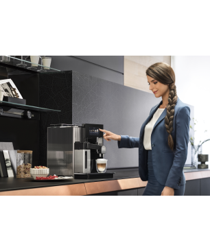 DELONGHI Maestosa EPAM960.75.GLM Kaffeevollautomat Silber/Schwarz