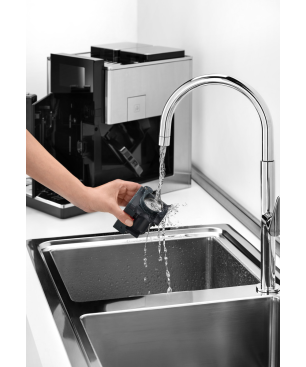 DELONGHI Maestosa EPAM960.75.GLM Kaffeevollautomat Silber/Schwarz