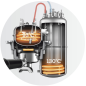 SAGE SES920BTR4EEU1 the Dual Boiler Espressomaschine Matt Schwarz