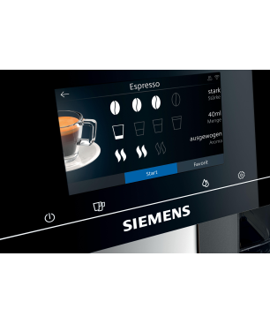 SIEMENS TP707D06 EQ.700 classic Kaffeevollautomat Schwarz