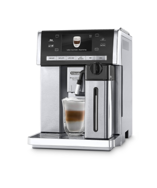 DE LONGHI ESAM 6900 VA-PRIMA DONNA EDELSTAHL Kaffeevollautomat Silber