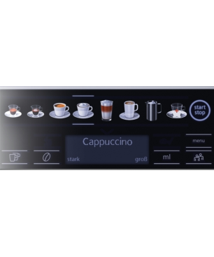 SIEMENS TE 657503 DE EQ.6 PLUS S 700 Kaffeevollautomat Edelstahl/Schwarz