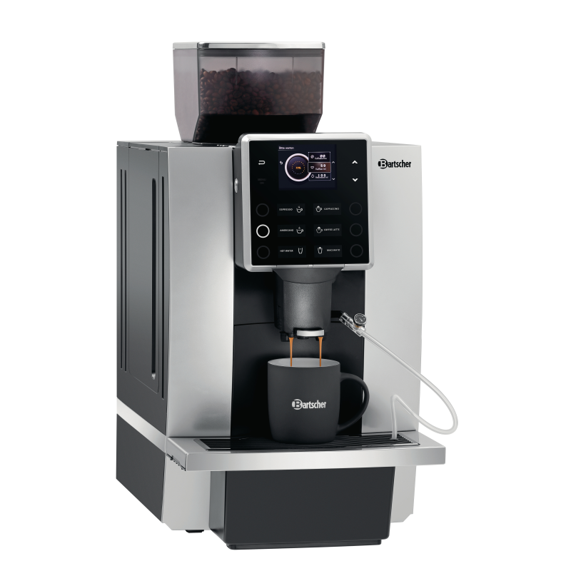 BARTSCHER 190052 KV1 Classic Kaffeevollautomat Silber/Schwarz