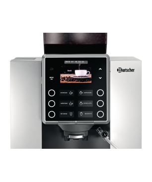 BARTSCHER 190052 KV1 Classic Kaffeevollautomat Silber/Schwarz
