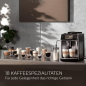 SAECO SM 6685/00 GRAN AROMA DLX Kaffeevollautomat Klavierlack-Schwarz/Edelstahl-Front