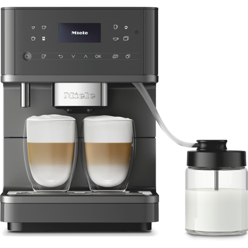 MIELE CM 6560 MilkPerfection Kaffeevollautomat Graphitgrau PearlFinish