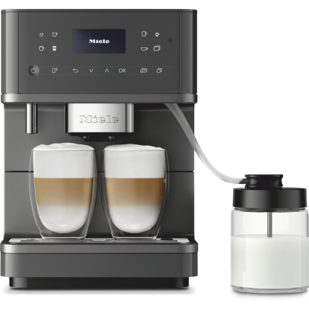 MIELE CM 6560 MilkPerfection Kaffeevollautomat Graphitgrau PearlFinish
