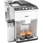 SIEMENS TQ507D02 EQ.500 integral Kaffeevollautomat Edelstahl/Weiß