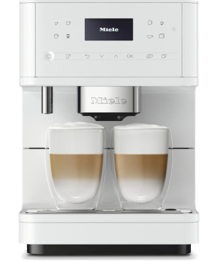 MIELE CM 6160 MilkPerfection Kaffeevollautomat Lotosweiß