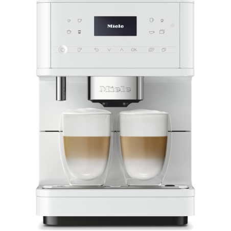 MIELE CM 6160 MilkPerfection Kaffeevollautomat Lotosweiß
