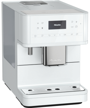 MIELE CM 6160 MilkPerfection Kaffeevollautomat Lotosweiß