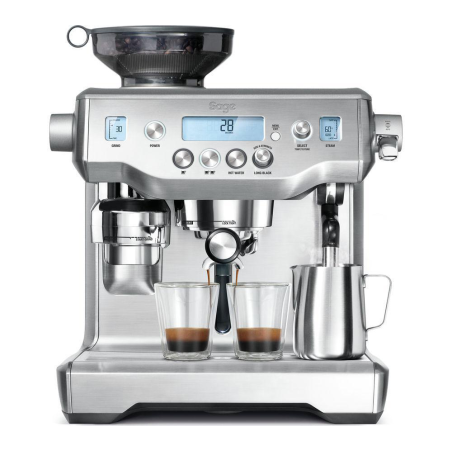 SAGE SES980BSS4EEU1 the Oracle Espressomaschine Silber