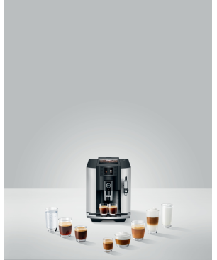 JURA E8 (EB) Kaffeevollautomat Platin