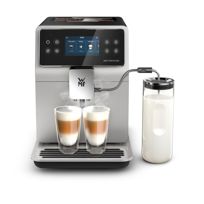 WMF CP823A10 Perfection 760 Kaffeevollautomat Silber/Schwarz