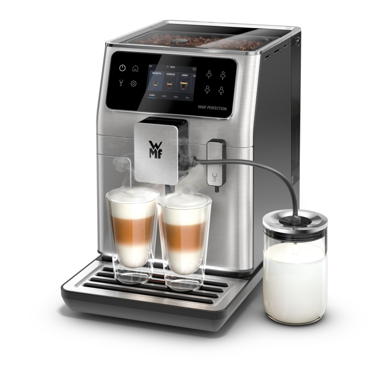 WMF CP813D10 Perfection 660 Kaffeevollautomat Edelstahl/Schwarz