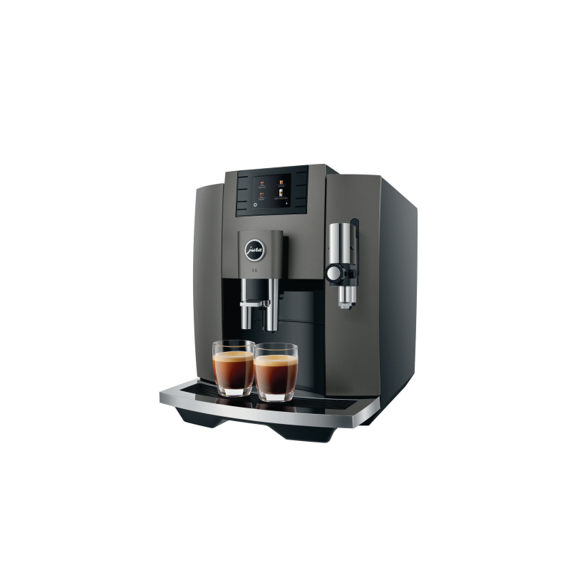 JURA E8 (EB) Kaffeevollautomat Dark Inox