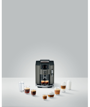 JURA E8 (EC) Kaffeevollautomat Dark Inox