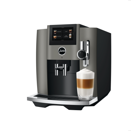 JURA S8 (EB) Kaffeevollautomat Dark Inox