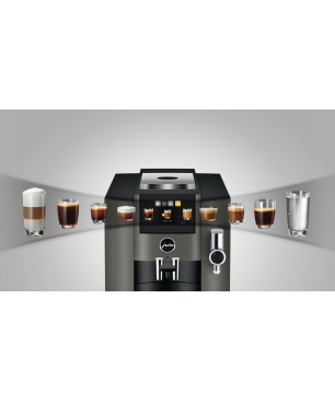 JURA S8 (EB) Kaffeevollautomat Dark Inox