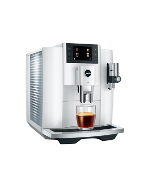 JURA E8 (EC) Kaffeevollautomat Piano White