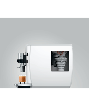 JURA E8 (EC) Kaffeevollautomat Piano White