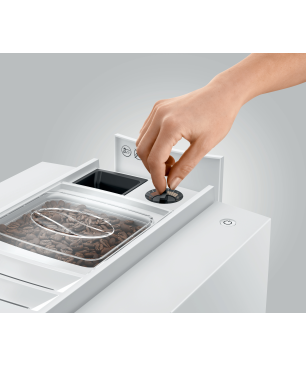 JURA E8 (EC) Kaffeevollautomat Piano White