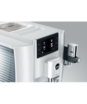 JURA E8 (EC) Kaffeevollautomat Piano White